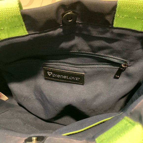 Prenelove Tofino Tennis Bag - Navy Neon, Weatherproof - Picture 5 of 5